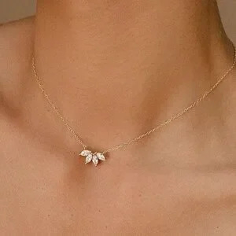 Luxe Cubic Zirconia Dainty Necklace
